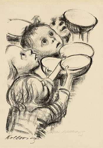 Germany&rsquo;s Children Starve by Kathe Kollwitz