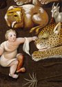 Detail from The Peaceable Kingdom by Edward Hicks
