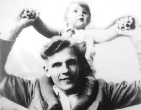 Christoph Probst (1918–1943) with his son Michael