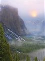 detail from photo of Yosemite National Park, California, by Darvin Atkeson